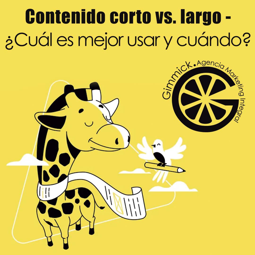 Contenido corto vs largo