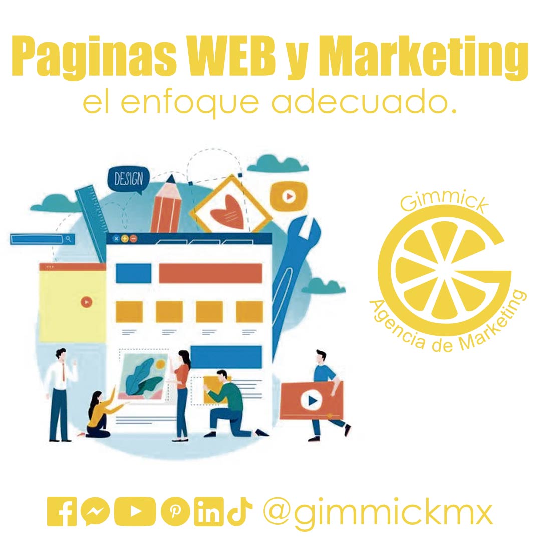 paginas web y marketing