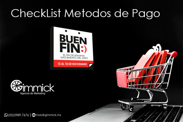 Checklist Metodos de Pago Buen Fin