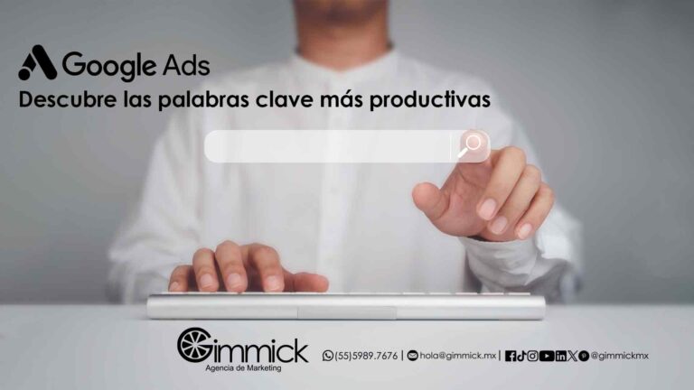 Descubre las palabras clave más productivas